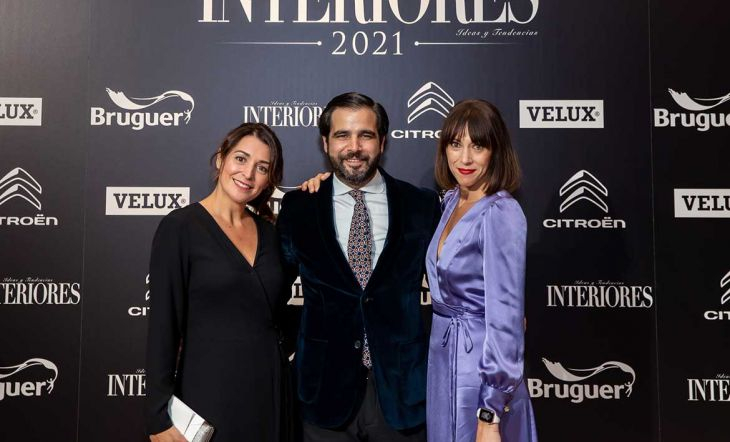 Cristina González, directora formativa de Innadi, Pepe Martín, departamento de Publicidad de Prisma Publicaciones, y Virginia Sánchez, interiorista y profesora de Innadi.